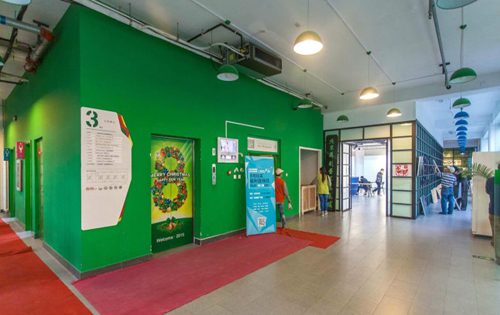 尚8国际广告园办公区